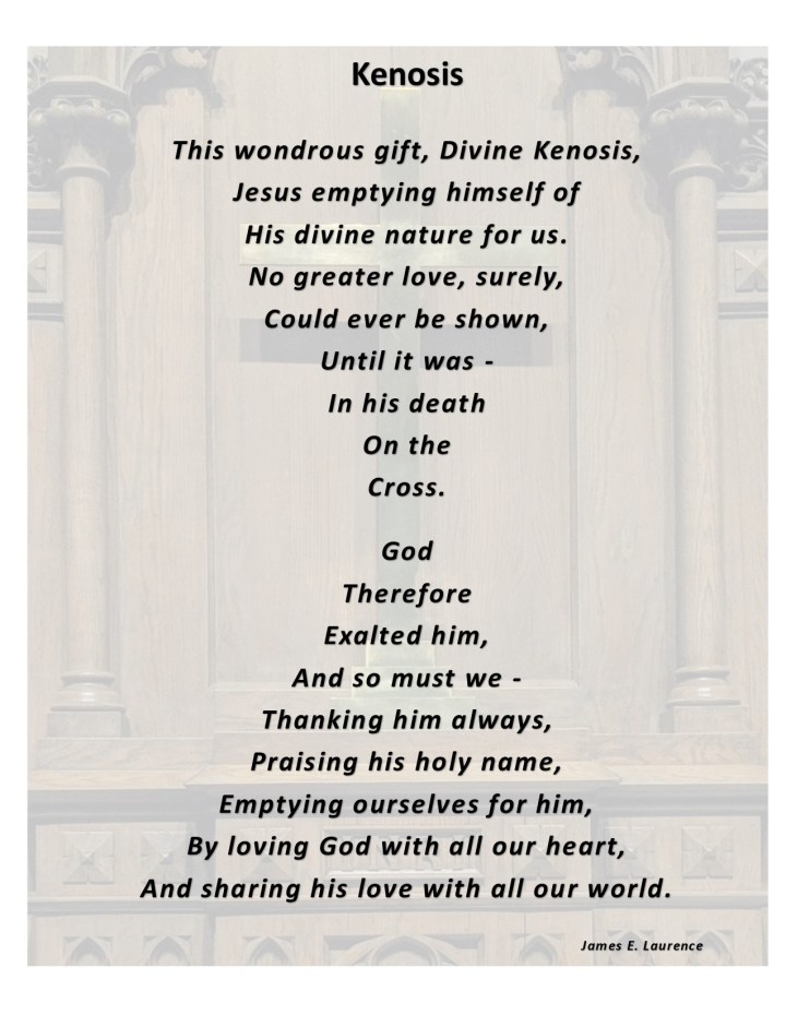 Kenosis – My Pastoral Ponderings